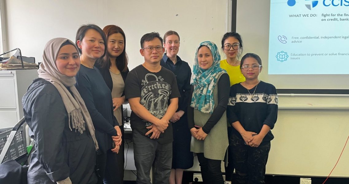 CCLS attended the Adult Migrant English Program (AMEP) class at Balga TAFE yesterday. Thank you for welcoming us! We were glad to share CLSWA’s work with you and very interested to hear of your experiences with scams, phone plans and debt collectors.